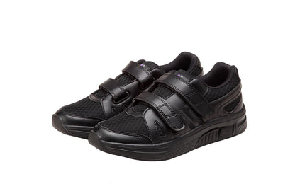 Mt. Emey 9331 Velcro Light Mesh Walking Shoe Black