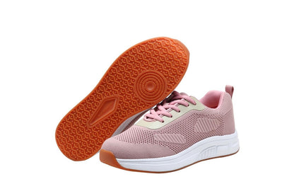 Mt. Emey 9329 Light Knitted Walking Shoe Pink