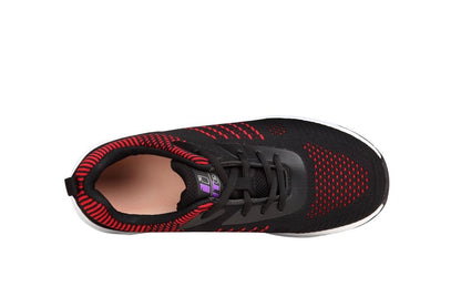 Mt. Emey 9712 Knitted Walking Comfort Shoe Red