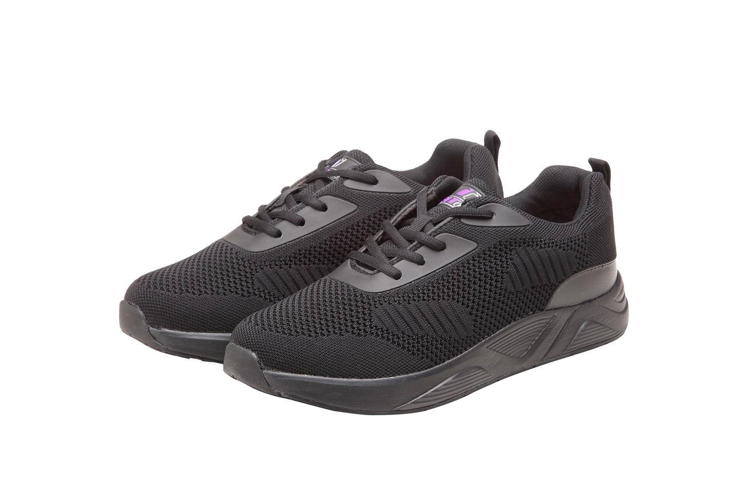 Mt. Emey 9710 Knitted Walking Comfort Shoe Black