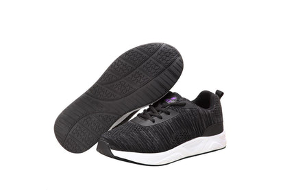 Mt. Emey 9709 Knitted Walking Comfort Shoe Grey