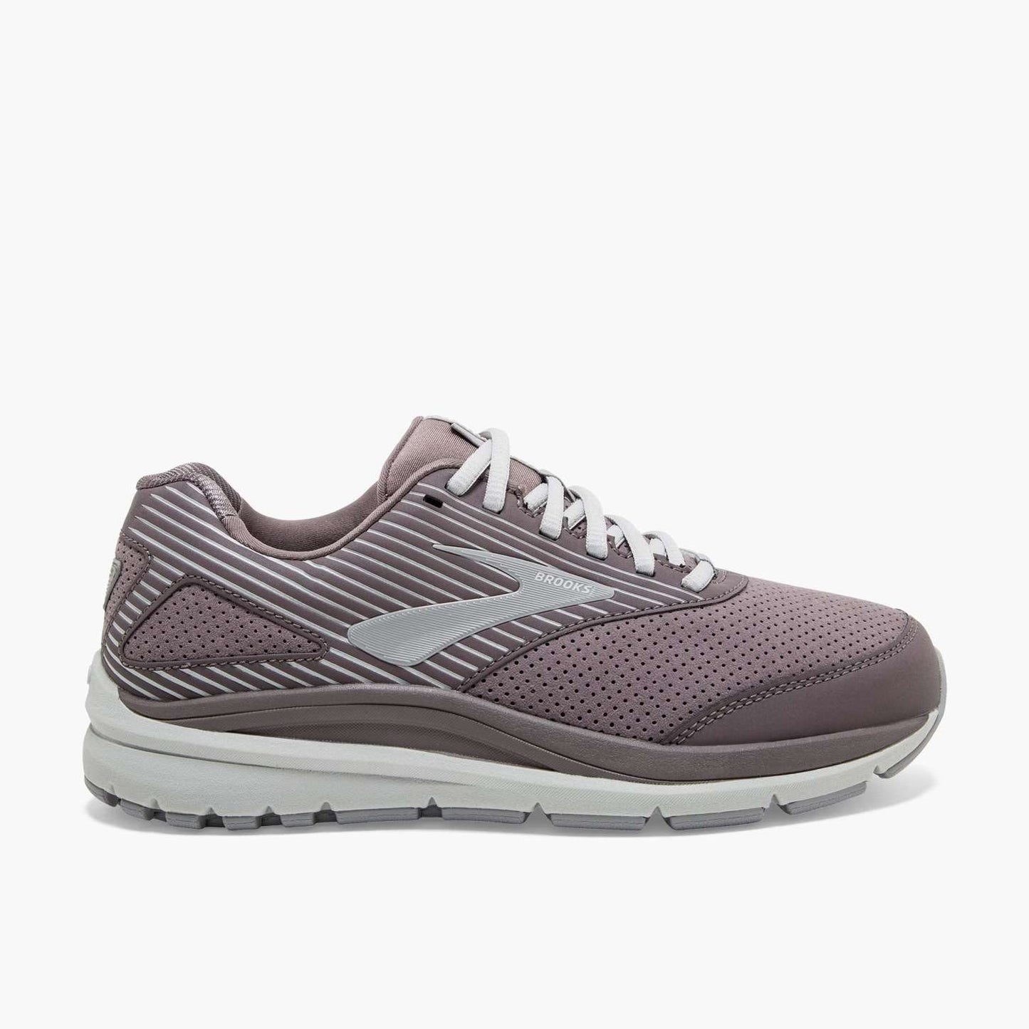 Brooks Addiction Walker Suede Shark/Alloy/Oyster
