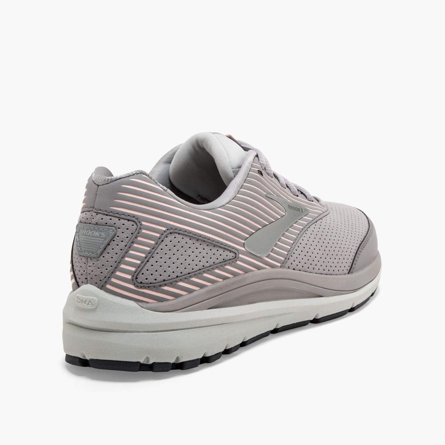 Brooks Addiction Walker Suede Alloy/Oyster/Peach
