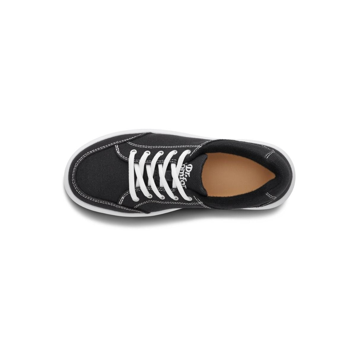 Dr. Comfort Riley Midnight Black/White