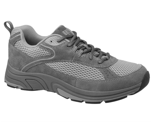 Drew Aaron Grey Leather/Mesh