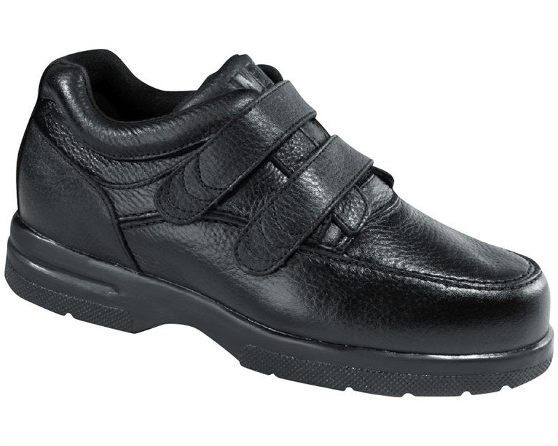 Drew Traveler V Black Tumbled Leather