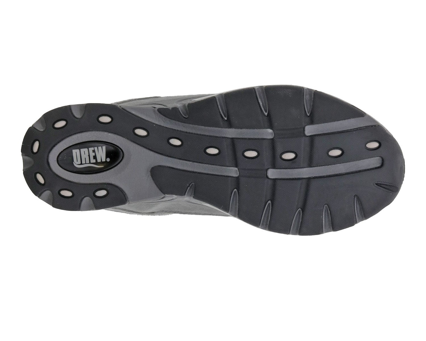 Drew Aaron Grey Leather/Mesh