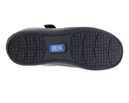 Drew Rose Black Leather/Black Stretch