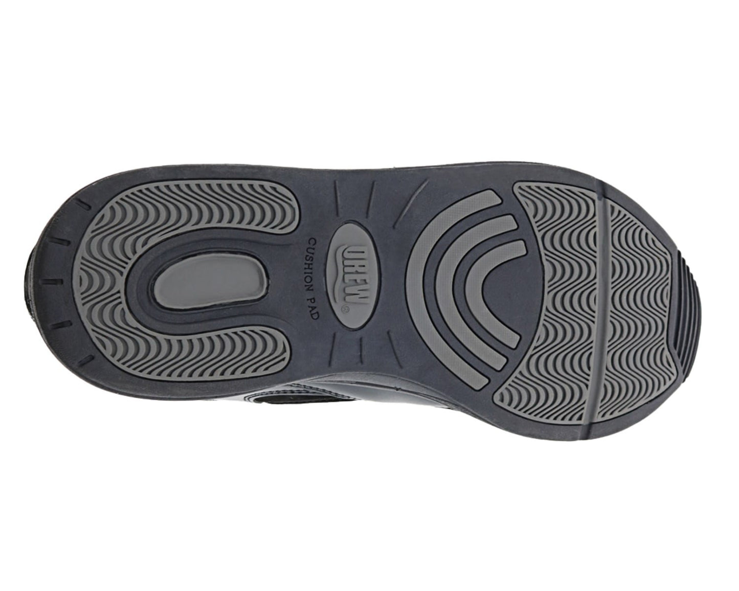 Drew Surge Black Leather/Black Mesh