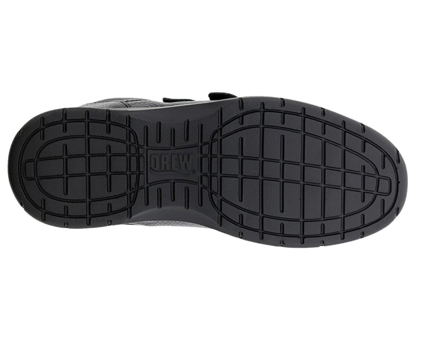 Drew Traveler V Black Tumbled Leather