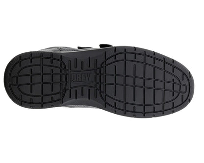 Drew Traveler V Black Tumbled Leather