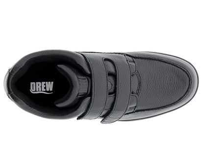 Drew Traveler V Black Tumbled Leather