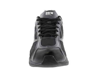 Drew Surge Black Leather/Black Mesh
