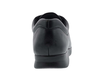 Drew Zip II Black Tumbled Nappa Leather