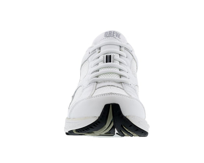 Drew Lightning II White Leather/Mesh