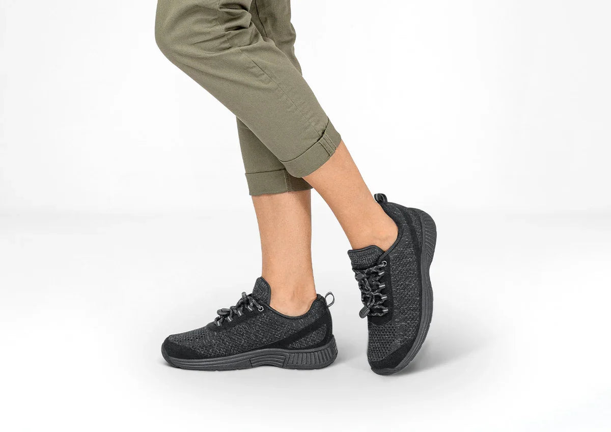 Orthofeet Coral No-Tie Black