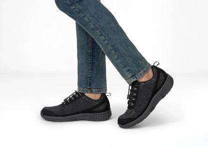 Orthofeet Lava No-Tie Black