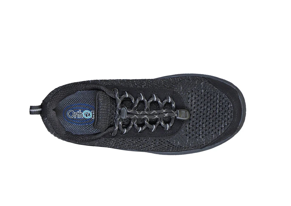 Orthofeet Coral No-Tie Black
