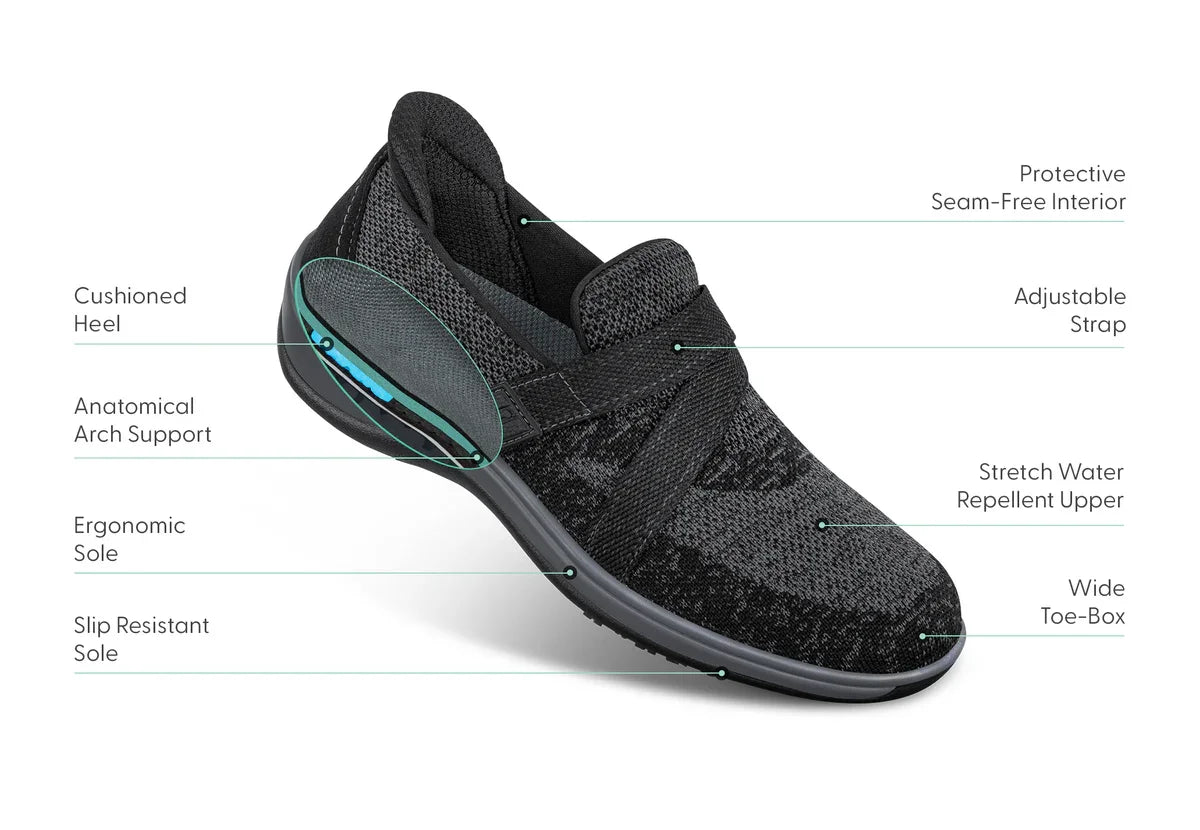 Orthofeet Amalya Black