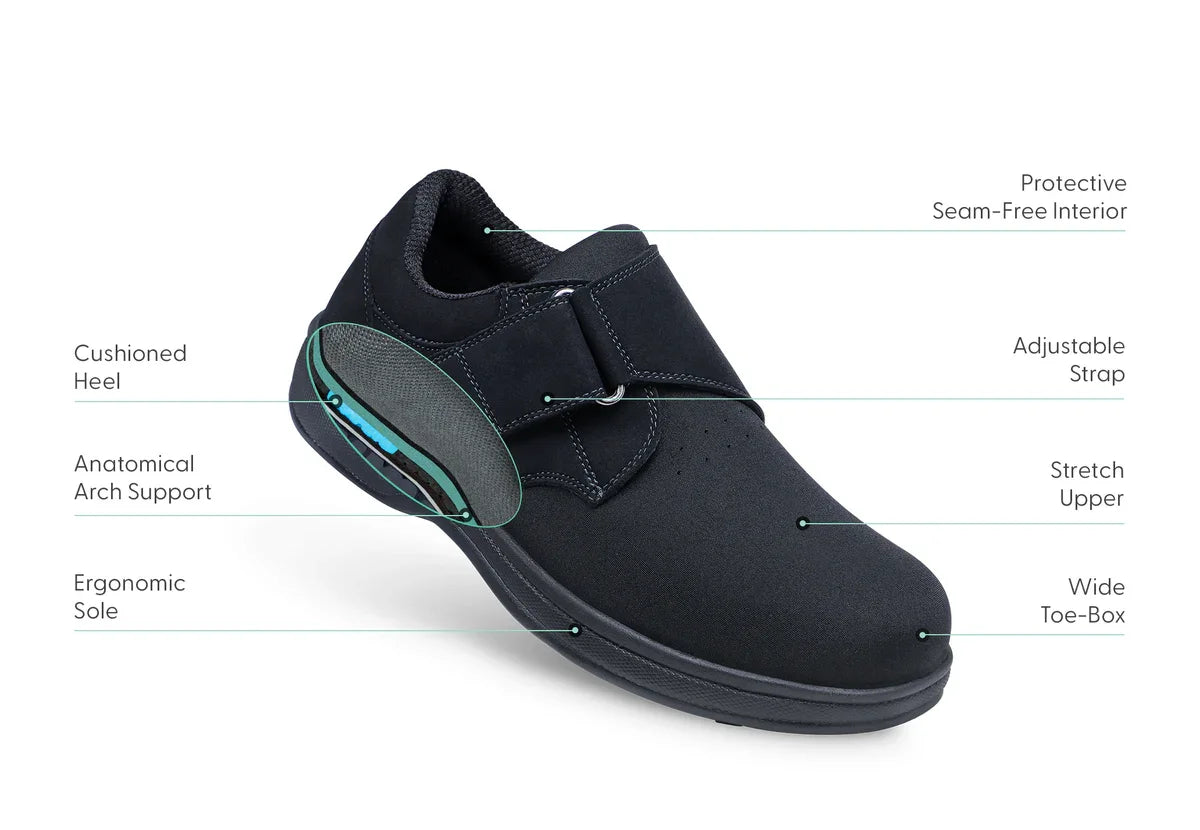 Orthofeet Bismarck Black