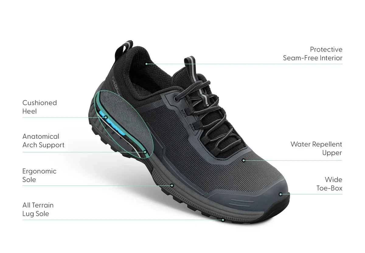 Orthofeet Bristol Black