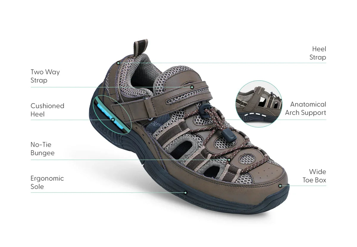 Orthofeet Clearwater Brown