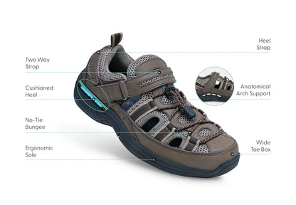 Orthofeet Clearwater Brown