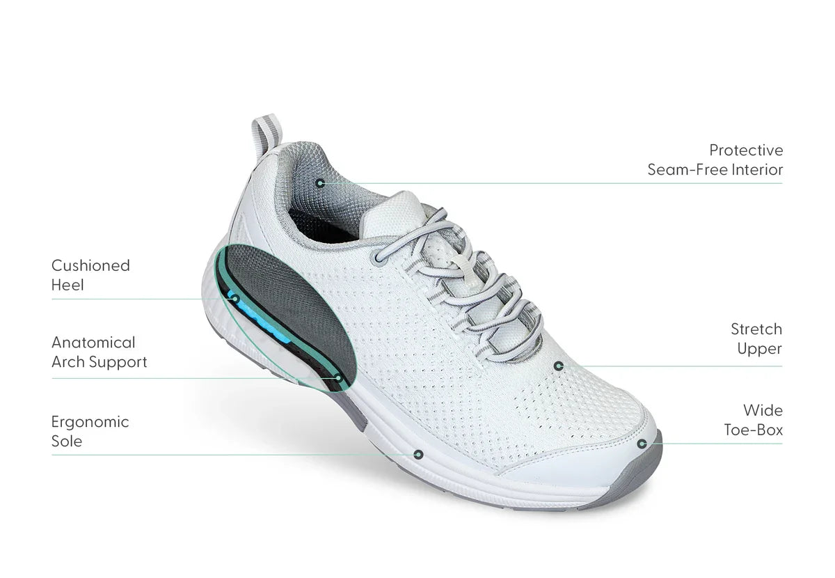 Orthofeet Coral White