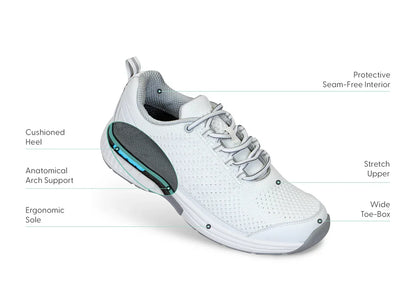 Orthofeet Coral White