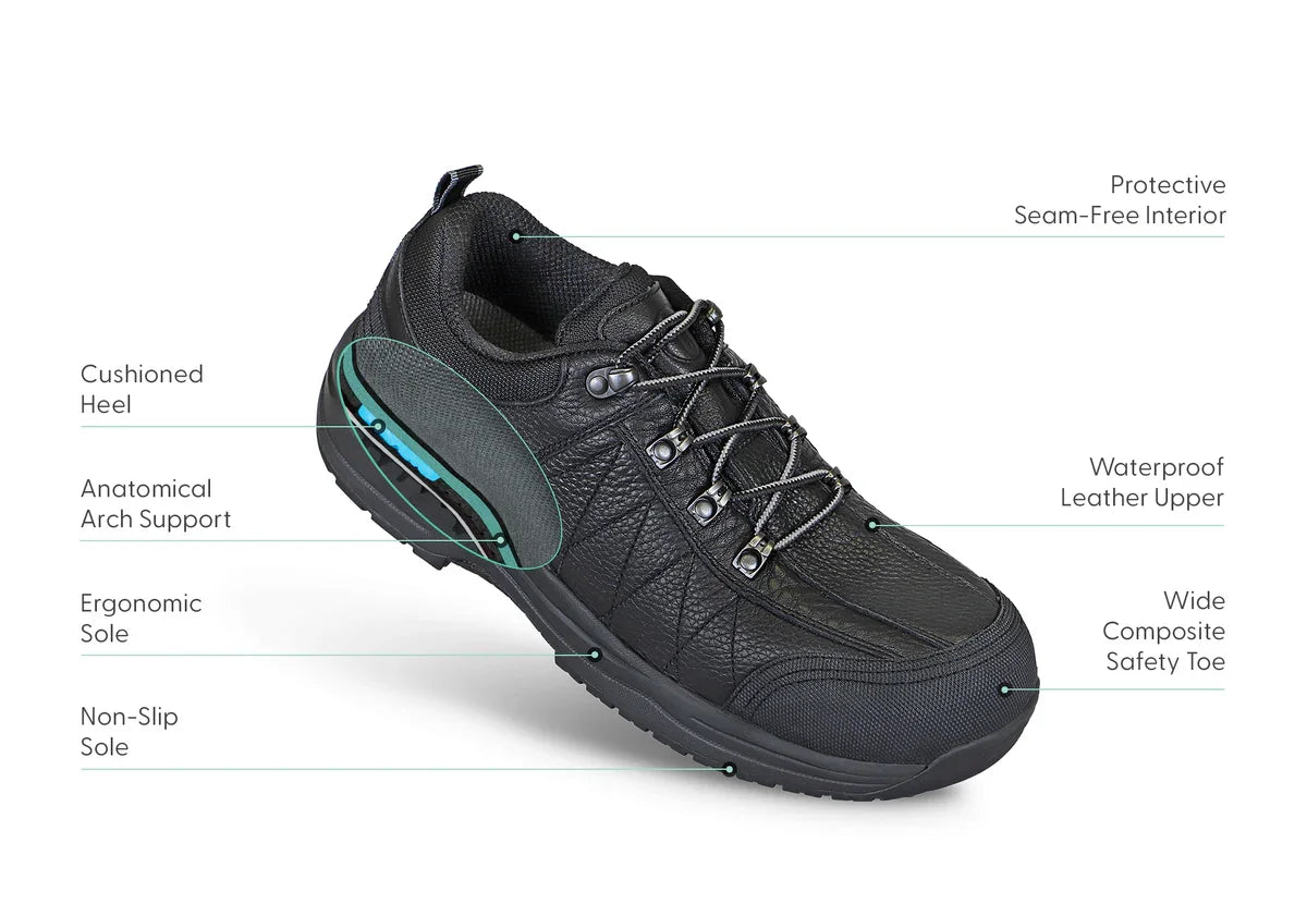 Orthofeet Dolomite Black