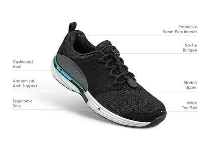 Orthofeet Francis Black