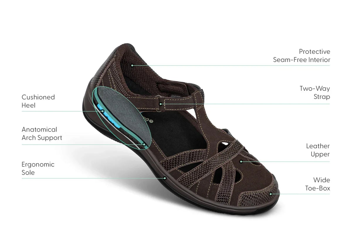 Orthofeet Juno Chocolate