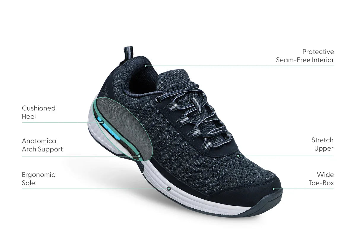 Orthofeet Lava Black