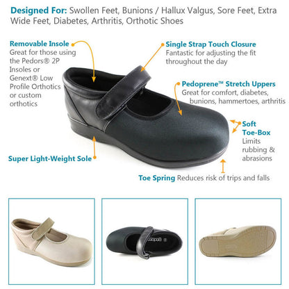 Pedors Mary Jane Black