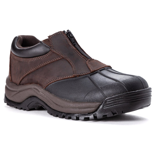 Propet Men's Blizzard Ankle Zip Brown/Black