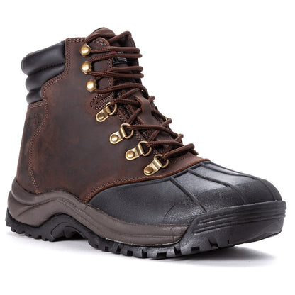 Propet Men's Blizzard Mid Lace Brown/Black