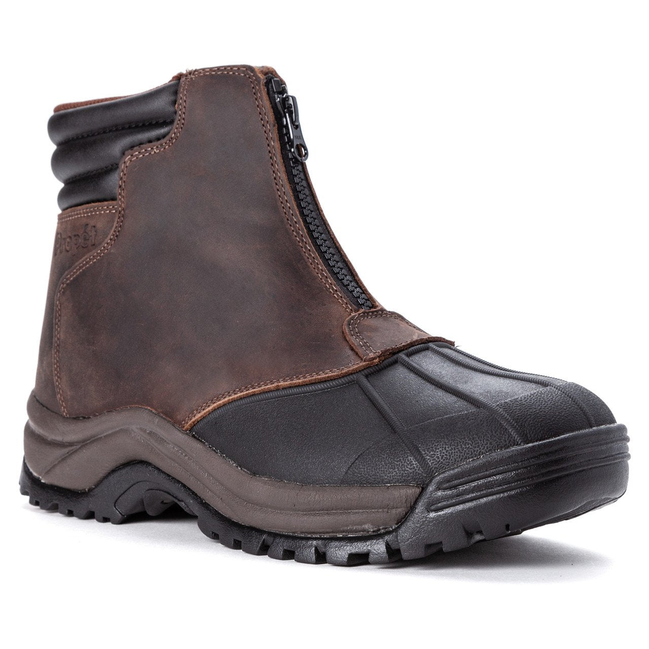 Propet Men's Blizzard Mid Zip Brown/Black