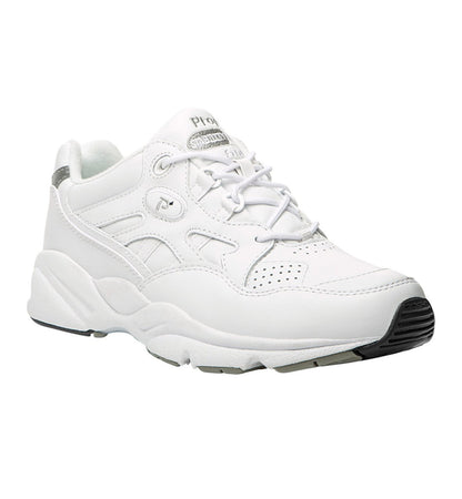 Propet Mens Stability Walker White