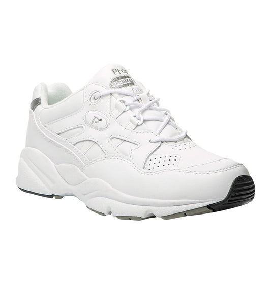 Propet Mens Stability Walker White