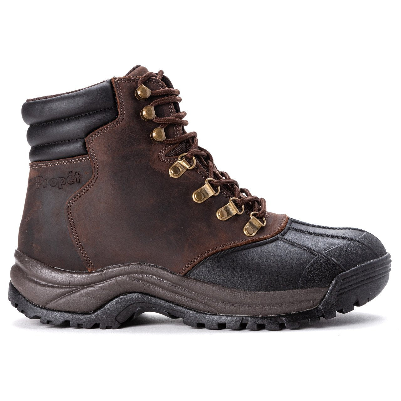 Propet Men's Blizzard Mid Lace Brown/Black