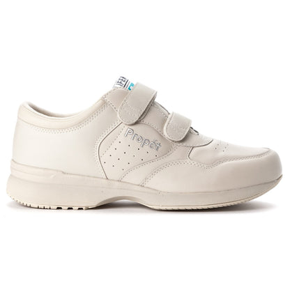 Propet Mens LifeWalker Strap Sports White