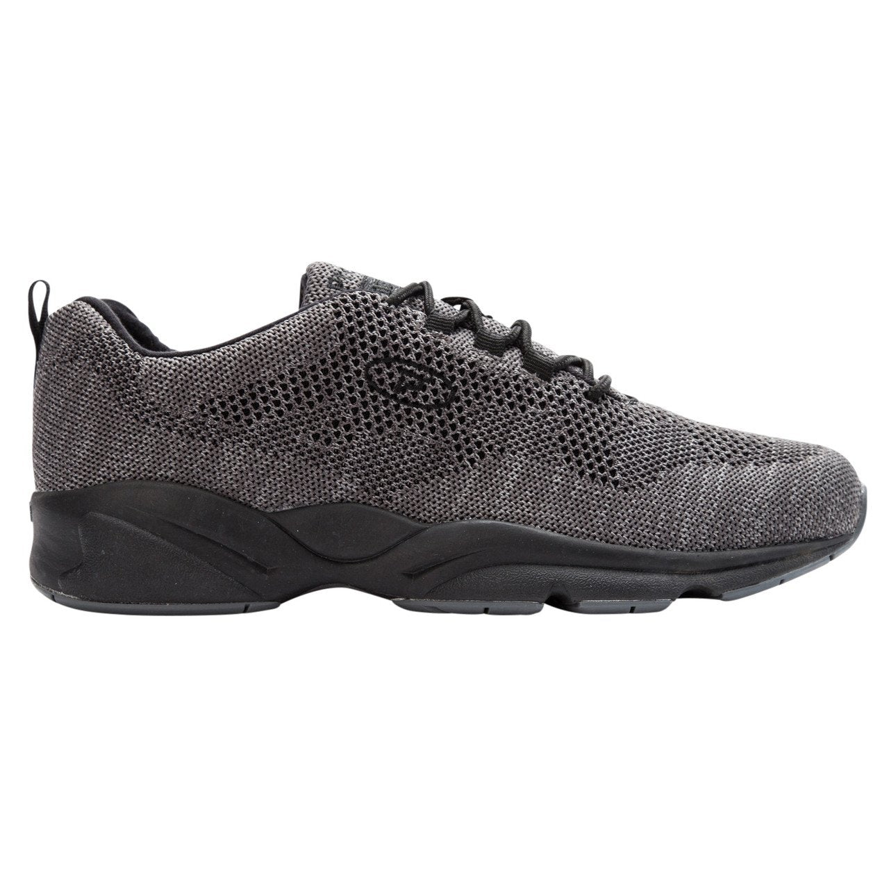 Propet Mens Stability Fly Dark Grey/Light Grey