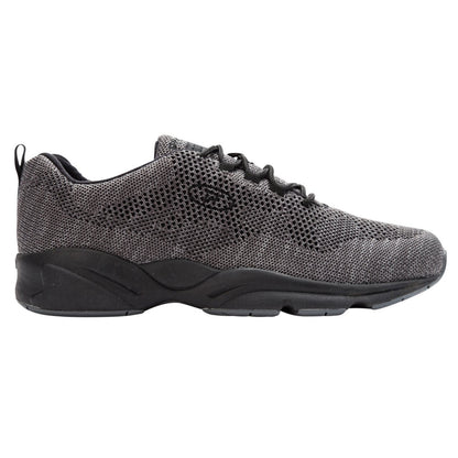 Propet Mens Stability Fly Dark Grey/Light Grey