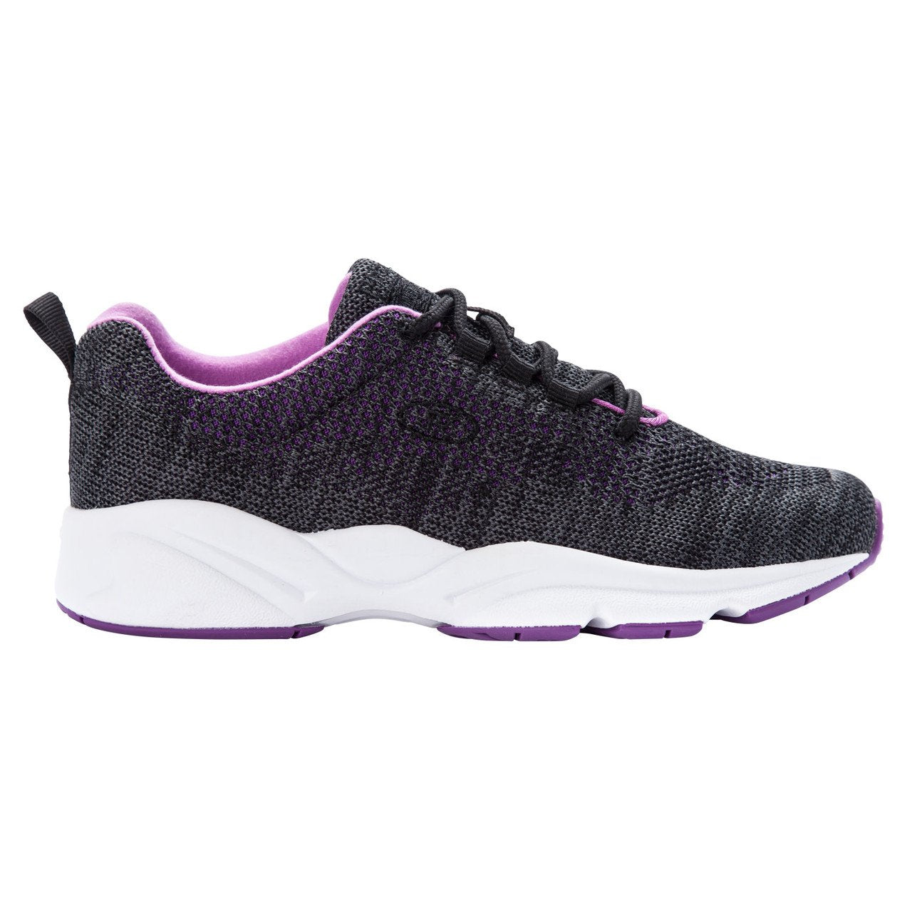 Propet Womens Stability Fly Black/Berry