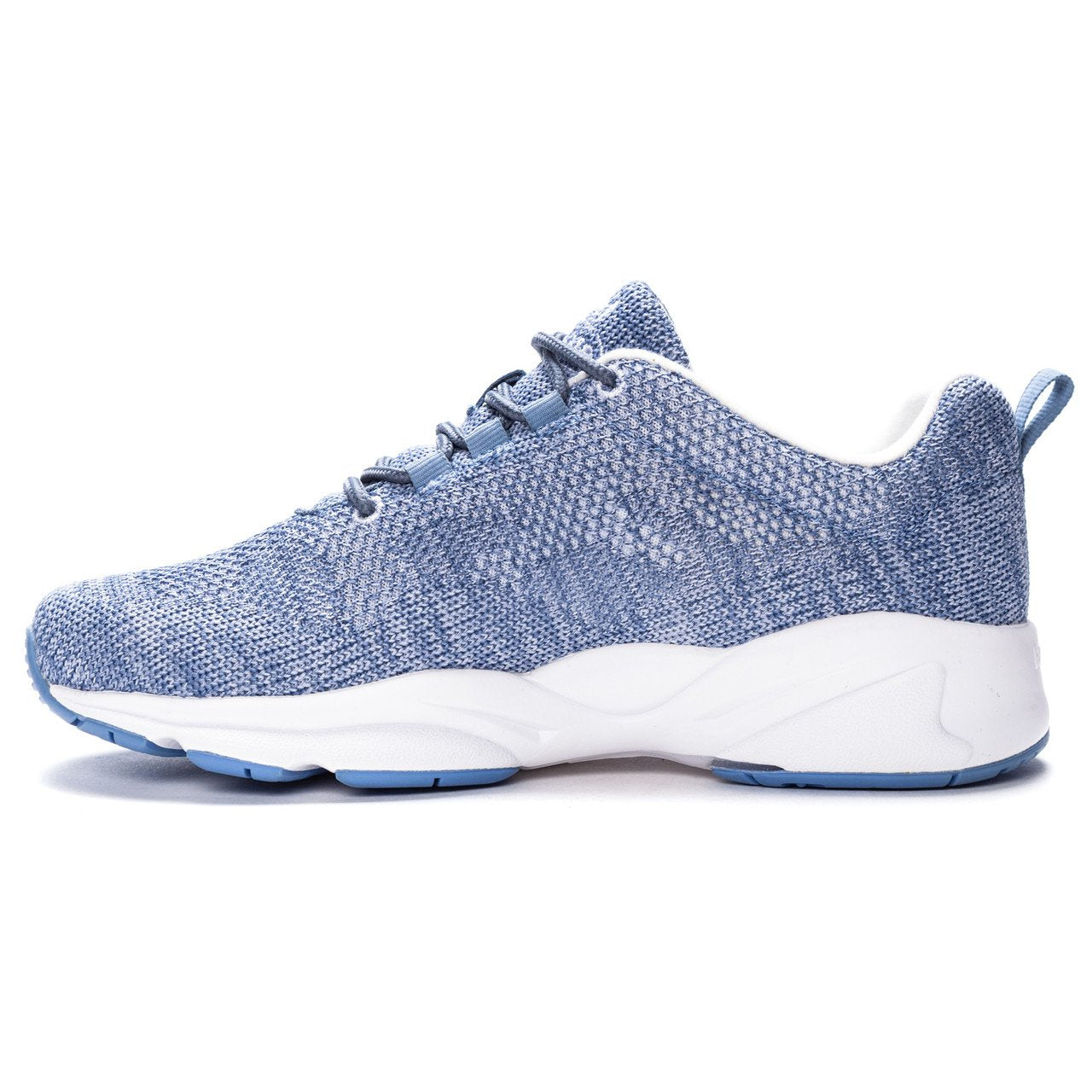 Propet Womens Stability Fly Denim/White