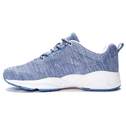 Propet Womens Stability Fly Denim/White