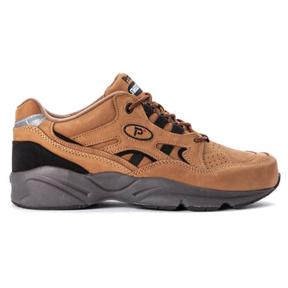 Propet Mens Stability Walker Choco/Black Nubuck