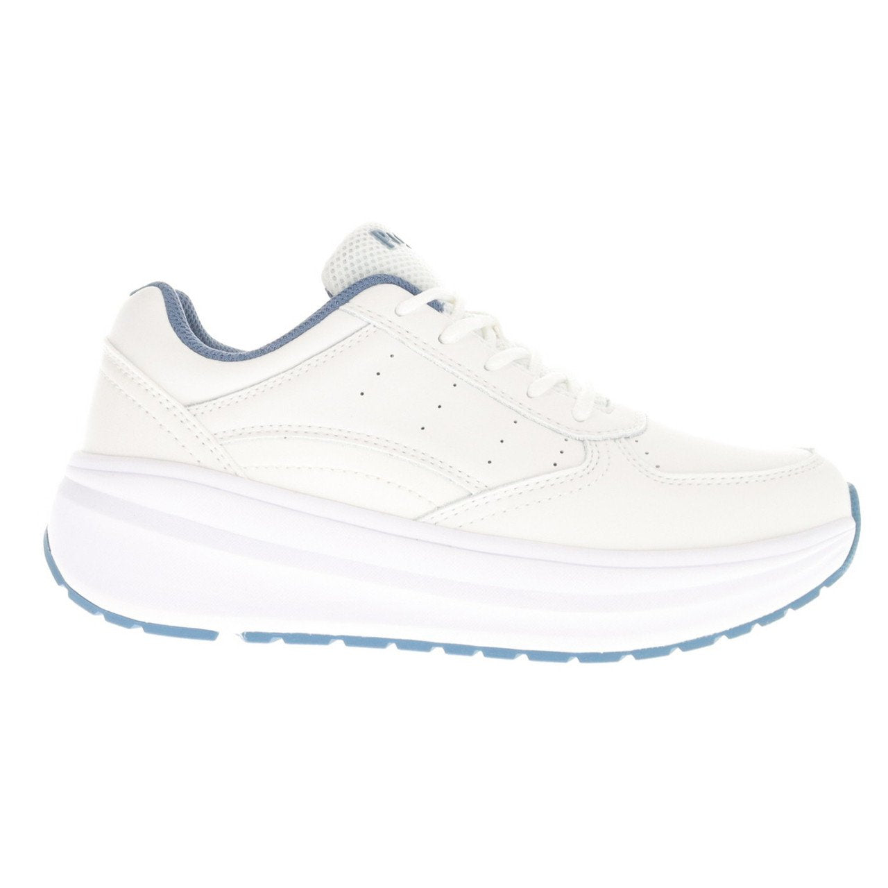 Propet Womens Ultima White/Denim