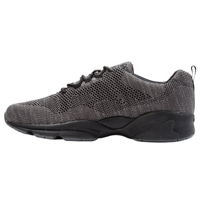 Propet Mens Stability Fly Dark Grey/Light Grey