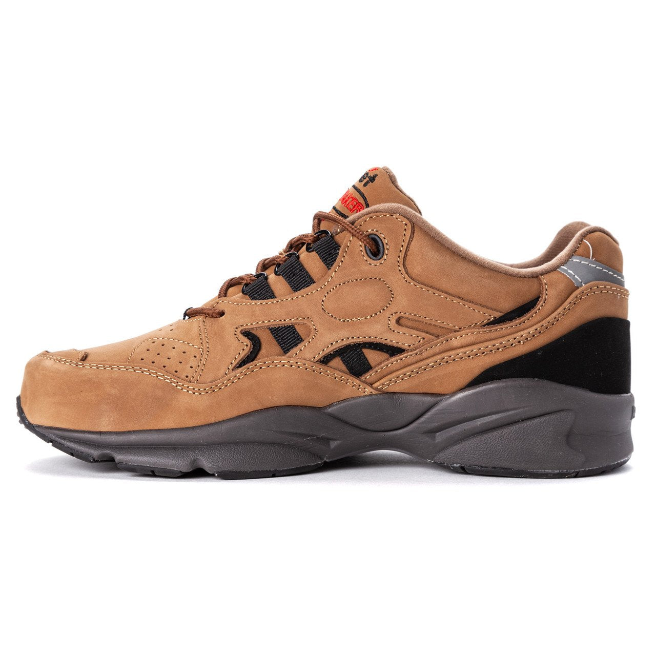 Propet Mens Stability Walker Choco/Black Nubuck
